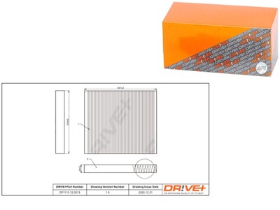 ФИЛЬТР САЛОНА OPEL ASTRA G 98-00 STANDAR D DRIVE+