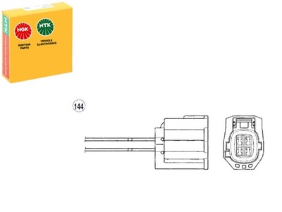 SONDA LAMBDA MAZDA 3 2.0 04- NGK  