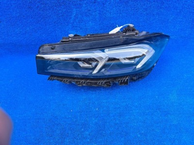Фара левая перед bmw 3 g20 g21 lci blac черная led 7885065 фото №1
