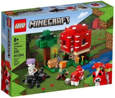 LEGO KLOCKI Dom W Grzybie 21179 Minecraft
