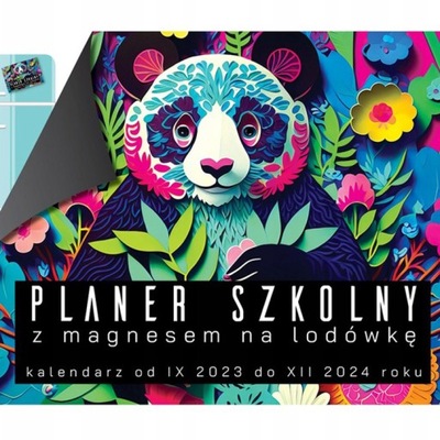 PLANER Z MAGNESEM NA LODÓWKĘ KALENDARZ MAGNETYCZNY