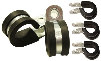 MDC ДЕРЖАТЕЛЬ ХОМУТ RUBBER CLAMP КАБЕЛЬ ПАТРУБОК ТРУБА ТРУБКА 30MM Z GUMOWYM W X5