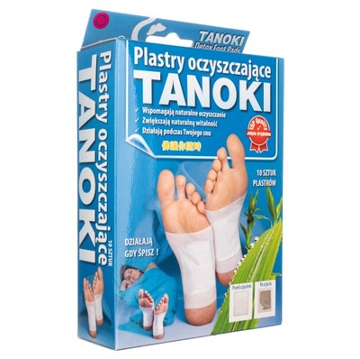 Tanoki Detox Plastry Oczyszczające na Stopy 10szt