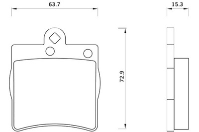 STARLINE ZAPATAS DE FRENADO MERCEDES CLASE C 200 220 230 240 SLK 200  