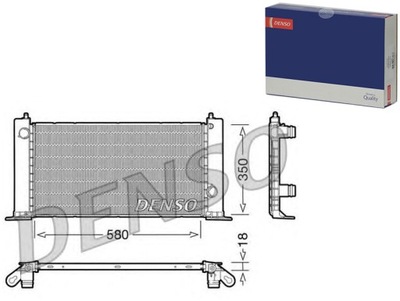 RADUADOR DE AGUA FIAT STILO MULTI WAGON 1.4 16V (192  