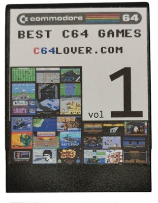 Cartridge C64Power C64 BEST GAMES VOL 1