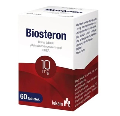 Biosteron 10 mg DHEA potencja 60 tabletek