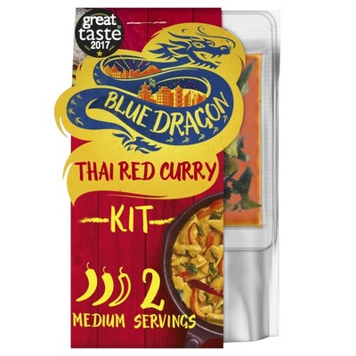 Blue Dragon 3 Step Zestaw do red curry pasta 253g