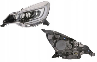 Фара лампа левый citroen ds3 14- oryg valeo фото №1