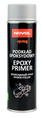 NOVOL PODKŁAD EPOKSYDOWY SPRAY SZARY 500ml