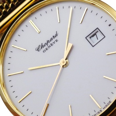 CHOPARD CLASSIC zegarek męski vintage LITE ZŁOTO 18K / 750