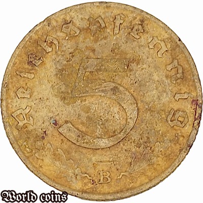 5 PFENNIG 1938 B