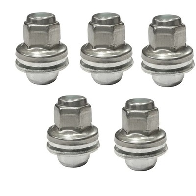 5Pcs Wheel Lug Bolt Stud Nut C2C35294010 for Jaguar S-Type X-Type XJ~20062