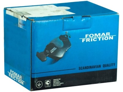 FOMAR FO 445981 КОЛОДКИ ТОРМОЗНЫЕ ASTRA F 90297537