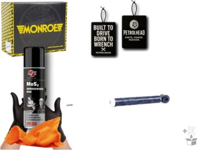 Амортизатор задний  левый правый renault twingo 3 smart f #petrolhead pro+ kit1 фото №1