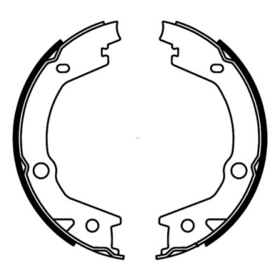 Гальмівні колодки гальмівні hyundai matrix, sonata v, tucson, kia sportage, ssangyong фото №1