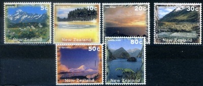 C. Nowa Zelandia - krajobrazy