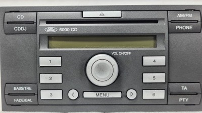 RADIO RADIO FOCUS MK2 4M5T-18C815-AE + CODE  