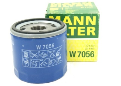 Фільтр оливи mann-filter w 7056 фільтр оливи фото №1