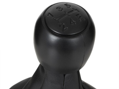 Ручка перемикання передач i чохол з рамка 5b+r do fiat panda 2003-2012 фото №1