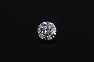 DIAMENT/BRYLANT 0,56CT-F/SI2 CERTYFIKAT IGI