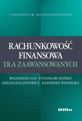 Rachunkowość finansowa dla zaawansowanych Gos