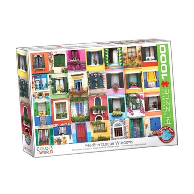 PUZZLE 1000 MEDITERRANEAN WINDOWS 6000-5350