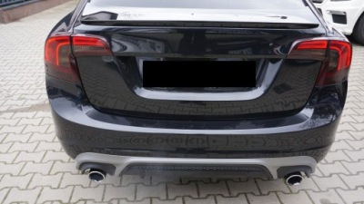 Volvo s60 ii крышка багажника задняя i спойлер цвет чёрный 452 фото №1