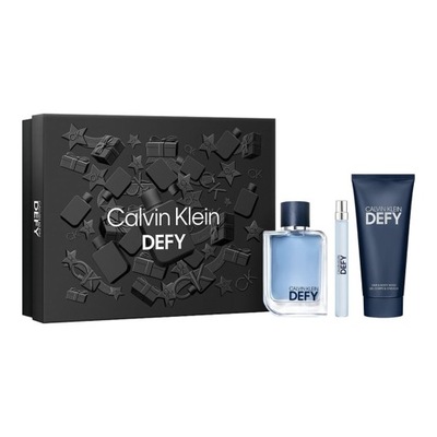 ZESTAW CALVIN KLEIN DEFY 100ML EDT + ŻEL +10ML EDT