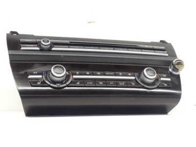 Панель радіо обдув кондиціонера мультимедіа bmw 5 f10 f11 f07 9331833 фото №1