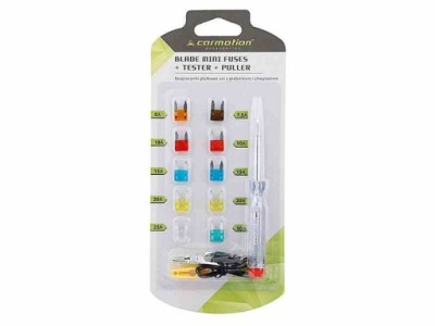 58389 запобіжники płytkowe mini 10szt +аксесуари. фото №1