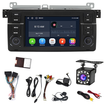 RADIO ANDROID 13 NAVIGACIJA GPS BMW SERII 3 E46 1999-2005 USB BT 2/32GB 