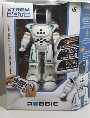 ROBOT INTERAKTYWNY STEROWANY ROBBIE BOT-XTREM BOTS