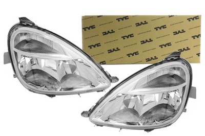 JUEGO FAROS H7+H4 MERCEDES A CLASE 01-04 W168 TYC  