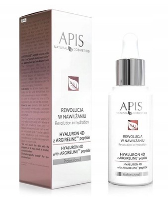 APIS Hyaluron 4D serum nawilżające z peptydami