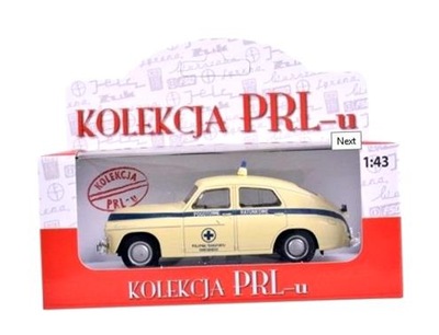 KOLEKCJA PRL-U WARSZAWA M-20 POGOTOWIE RATUNKOWE..