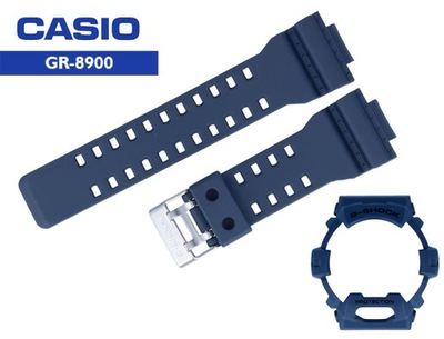 KOMPLET Pasek Casio Gr-8900 Gw-8900 Gr-8900Nv + Bezel osłona koperty CASIO