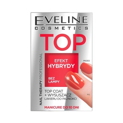 Eveline Cosmetics Nail Therapy top coat+ wysuszacz