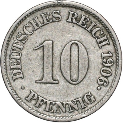 10 Pfennig 1906 J