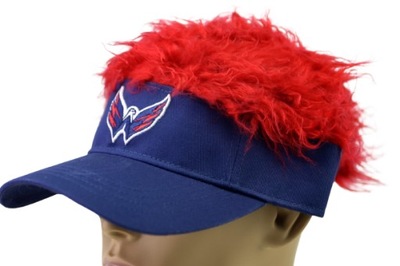 NHL Flair Hair Washington Capitals Czapka daszkiem