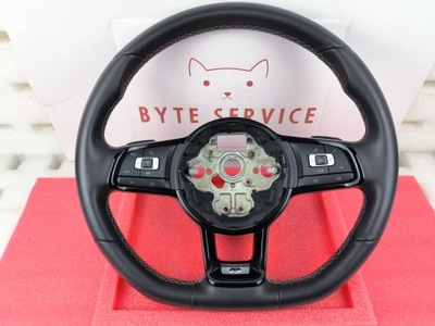 VW VOLKSWAGEN GOLF 7 R РЕСТАЙЛ РУЛЬ MULTIFUNKCYJNA КОЖА 5G0419091JL