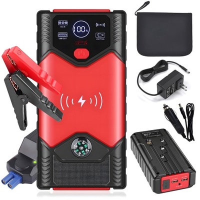 BOOSTER POWER BANK CAR JUMP ARRANCADOR USO LINTERNA 20000 MAH  