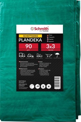 Schmith Plandeka 85 g/m2 3 x 3m