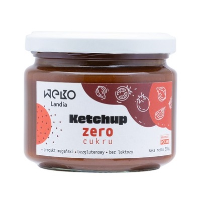 Ketchup zero cukru 300 g