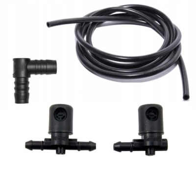 Kpl омыватель насадка + пабтрубок  opel zafira b фото №1