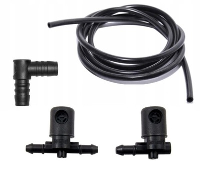 Kpl омивач туманний насадка + патрубок opel zafira c фото №1