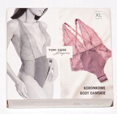 BODY KORONKOWE eleganckie zmysłowe WRZOS *M