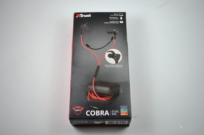 Słuchawki douszne Trust GXT 408 Cobra