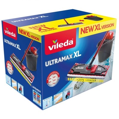 Zestaw mop płaski Vileda Ultramax XL box