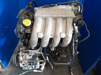 Двигатель блок двигателя renault laguna espace megane 2.0 16v f4k фото №1